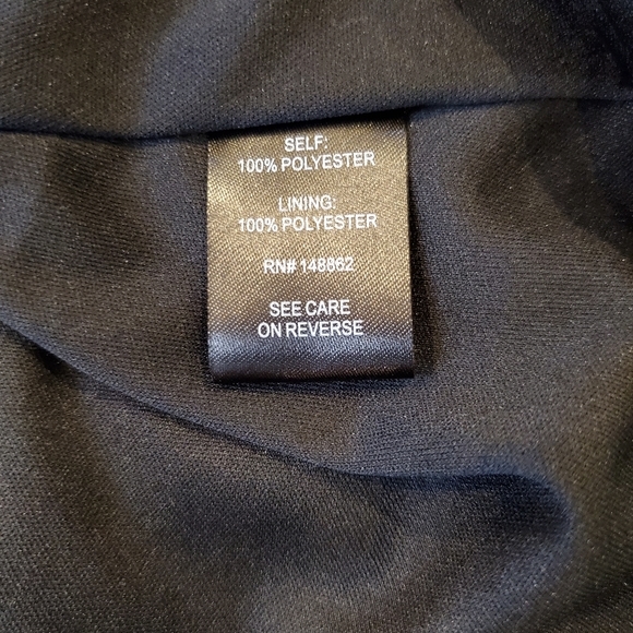 Torrid Plus Size 1 Black Floral/Bird Print Chiffon Ruffled Wrap Dress S/S Mini - Picture 8 of 8